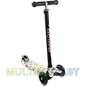 Самокат Triumf Active SKL-07LP Maxi Flash Print (butterfly)